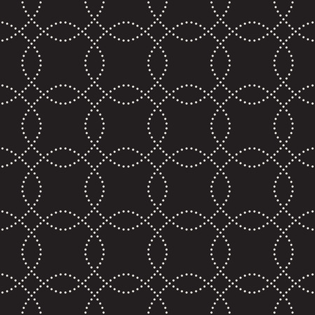 Modern stylish texture. Geometric striped ornament. Monochrome linear latticeのイラスト素材