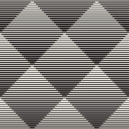 Vector seamless lattice pattern. Modern stylish texture with monochrome trellis. Repeating geometric grid. Simple graphic design background. のイラスト素材