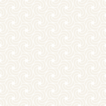 Vector seamless abstract subtle pattern. Modern stylish stripes texture. Repeating geometric tiles with hexagonal elementsのイラスト素材