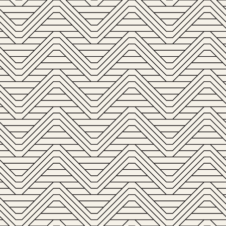 Vector seamless pattern. Modern stylish abstract texture. Repeating geometric tilesのイラスト素材