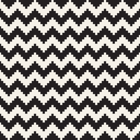 Vector seamless pattern. Ethnic stylish abstract texture. Repeating geometric tiles from striped elementsのイラスト素材