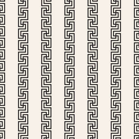 Vector seamless pattern. Modern stylish abstract texture. Repeating geometric tiles from striped elementsのイラスト素材