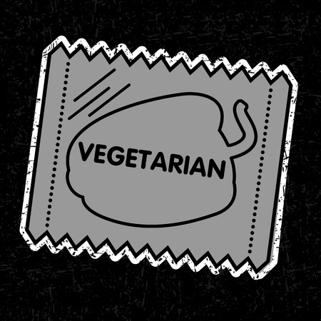 The taste of pork, chicken, vegetables for Chinese noodlesのイラスト素材