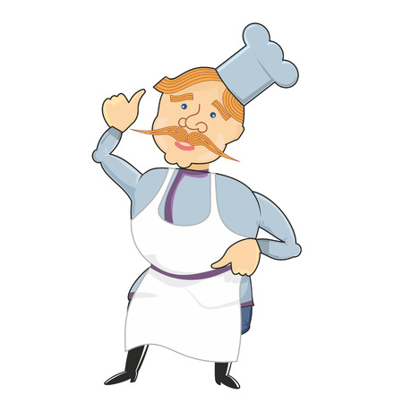 Russian chefのイラスト素材
