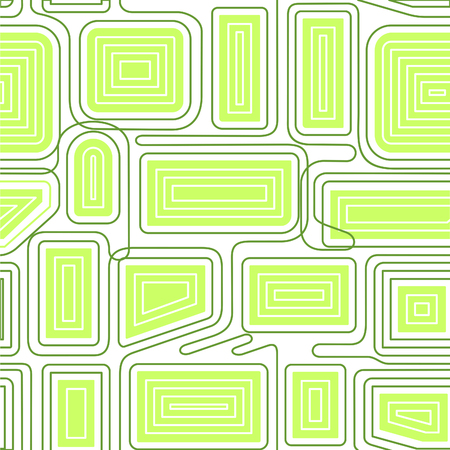 Vector seamless pattern. Modern stylish texture. Geometric striped ornament. Full color linear braidsのイラスト素材