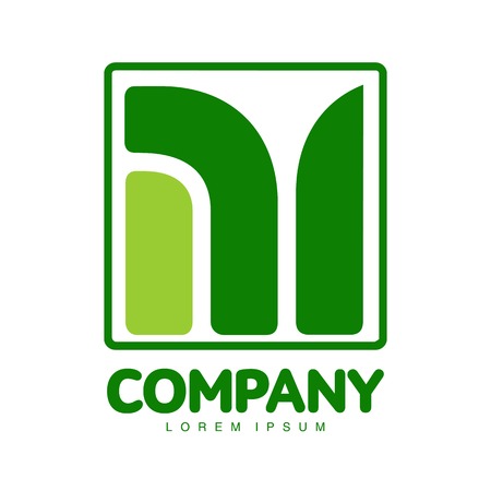 Vector abstract logo. Business Icons. Company identity. Icon isolated on white background. Graphic design editable for your design.のイラスト素材