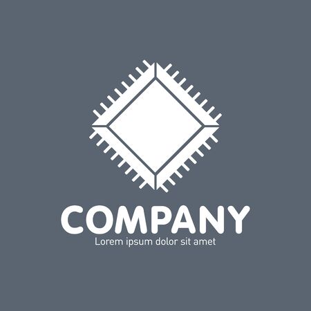 Vector abstract logo. Business Icons. Company identity. Icon isolated on white background. Graphic design editable for your design.のイラスト素材