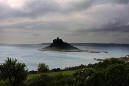 St  Michaels Mount in Cornwall, UKの写真素材
