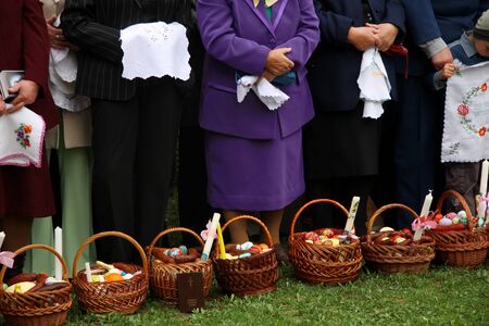 Easter  basketsの写真素材