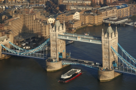 Tower Bridge in London, Englandの写真素材