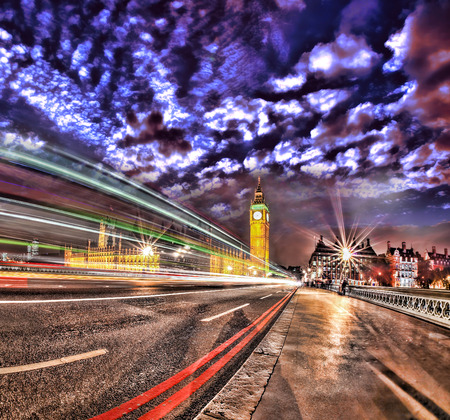Big Ben in the evening, London, England, UK