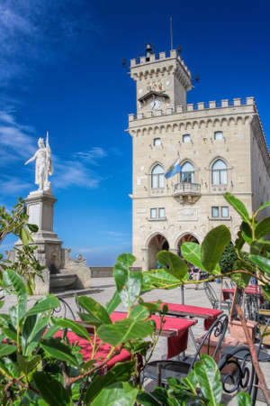 Rocca della Guaita, castle in San Marino republic, Italyのeditorial素材