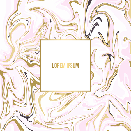 Marble texture creative cardのイラスト素材