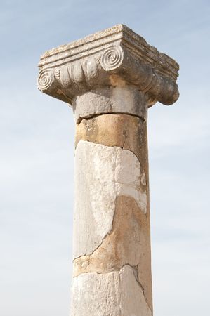 ruins in volubilis