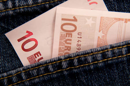 Pocket moneyの写真素材