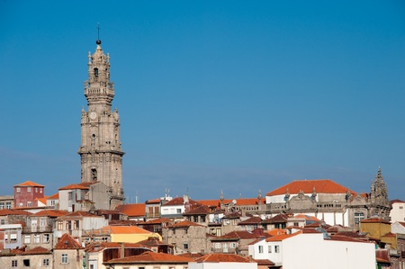 Clerigos church (Igreja dos Clerigos), Porto, Douro Province, Portugal の写真素材