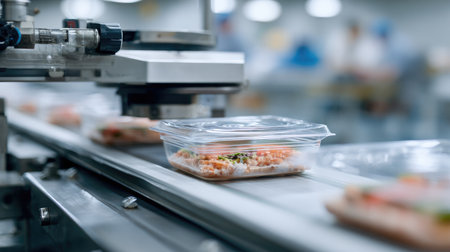 Riverbed full of multicolored pebbles visible through clear flowing waterの素材