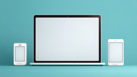 Generational tech lineup first-gen tablet, e-reader, and foldable display devicesの素材