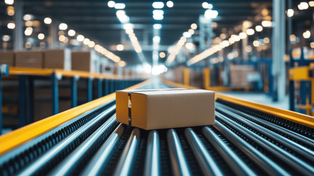 High-speed industrial packaging machine with belts, rollers, and auto sealing componentsの素材