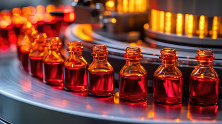 Rotary filling machine operating at high speed in pharmaceutical liquid bottlingの素材