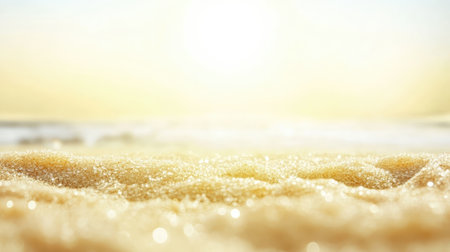 Sand yellow background with natural sunny tone and matte finishの素材