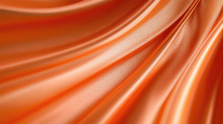 Plain orange background with energetic tone and consistent lighting across the surfaceの素材