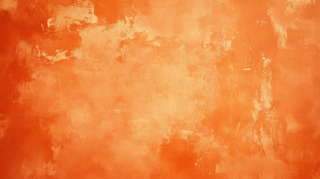 Warm terracotta background with earthy tone and smooth surface for natural visual themesの素材