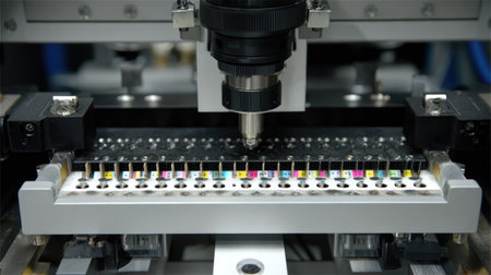 Engraving unit processing nameplate with precision-guided laser pathの素材