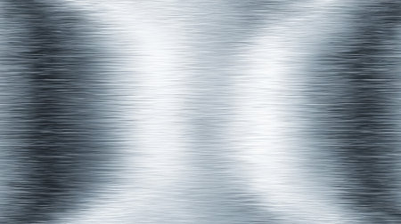 This image features a shiny metallic background with a brushed texture, perfect for use in modern design projects, websites, or promotional materials.の素材