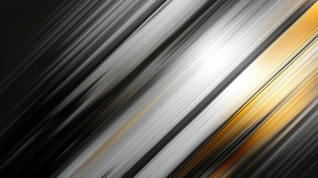 This image features dynamic stripes of light and shadow, creating an illusion of movement. The modern design incorporates vibrant colors, texture, and smooth gradients for a sophisticated artistic backdrop.の素材