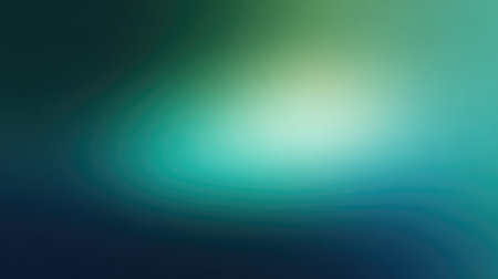 This abstract background features a soft focus gradient of blues and greens, creating a soothing and modern texture ideal for digital projects or artistic endeavors.の素材