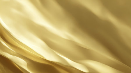 A captivating golden abstract background featuring gentle flowing waves and smooth textures. Ideal for luxury themes, elegant designs, and stylish decor concepts.の素材