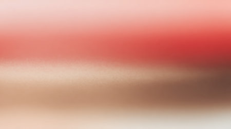This beautiful abstract background features a smooth gradient blend of red, brown, and cream tones, creating a serene and modern visual effect for various creative projects.の素材