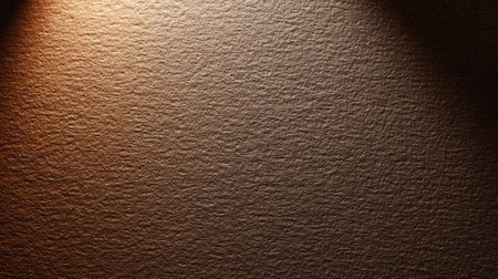 A warm-toned textured surface illuminated by soft lighting, providing an elegant backdrop for various creative projects, designs, and artistic applications.の素材