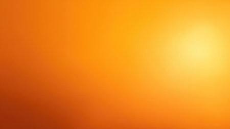This vibrant orange abstract background captures the essence of a warm sunset, perfect for creative projects that require a serene and uplifting atmosphere.の素材