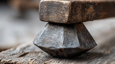 Explore the intricate details of a rusty metal object displayed on an aged wooden surface, showcasing a rich interplay of textures and tones ideal for vintage or industrial themes.の素材