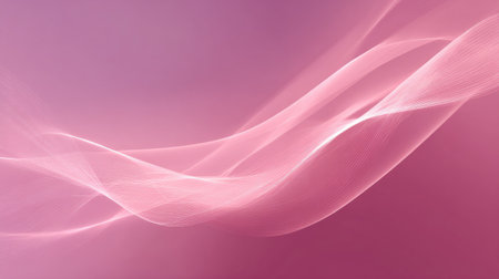 Captivating soft pink waves create a serene and harmonious atmosphere, ideal for digital projects, backgrounds, and artistic designs that evoke calmness.の素材