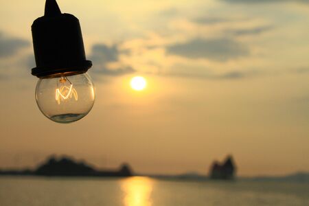 incandescent lampの写真素材