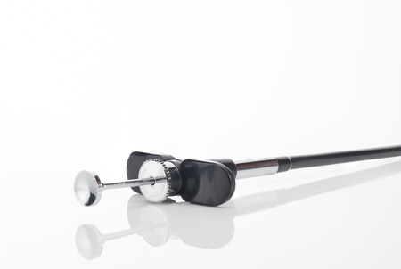 mechanical shutter release cable for vintage cameraの写真素材
