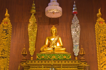 Golden Buddha in Temple