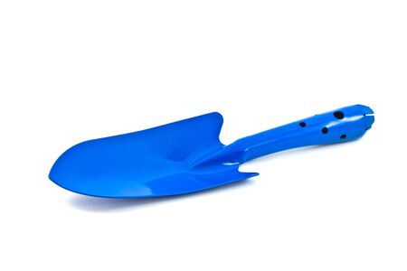 garden trowel isolated on white backgroundの写真素材