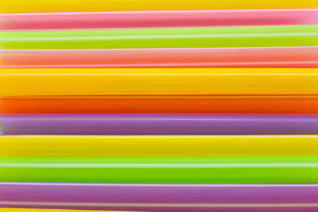 Abstract background from many multi-color of strawの写真素材