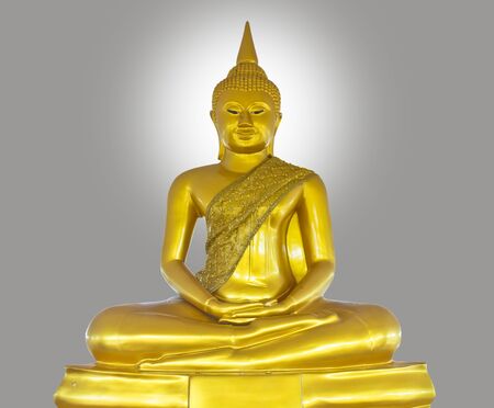 golden buddha statueの写真素材