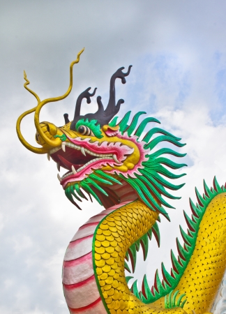 Dragon statueの写真素材