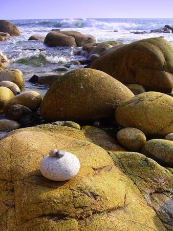 cornish coastの写真素材
