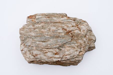 Stone on an empty background