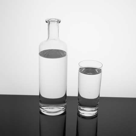 Water in a Glassの写真素材