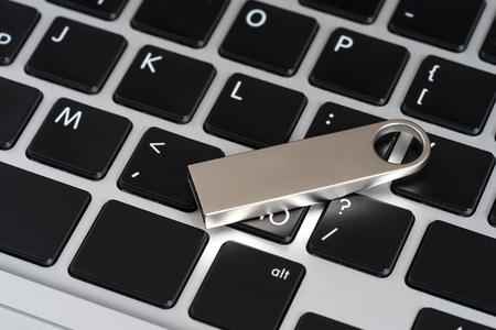 USB flash drive, close-up