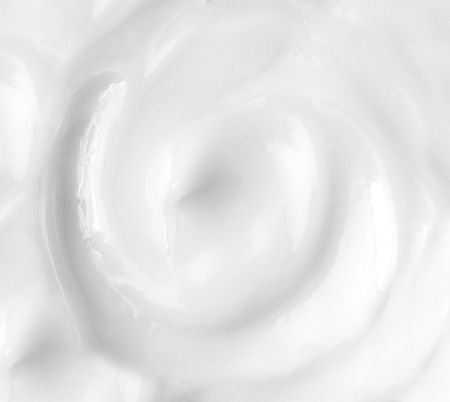 Cosmetics cream white background textureの写真素材