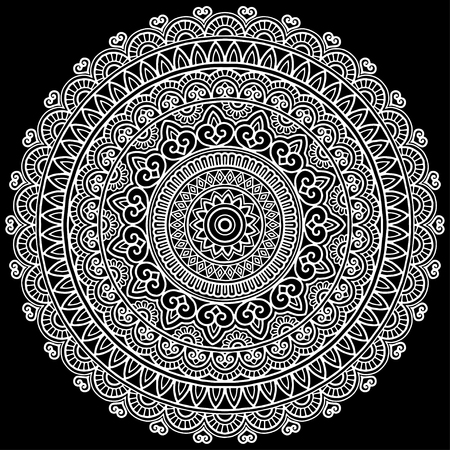 Mandala patternのイラスト素材